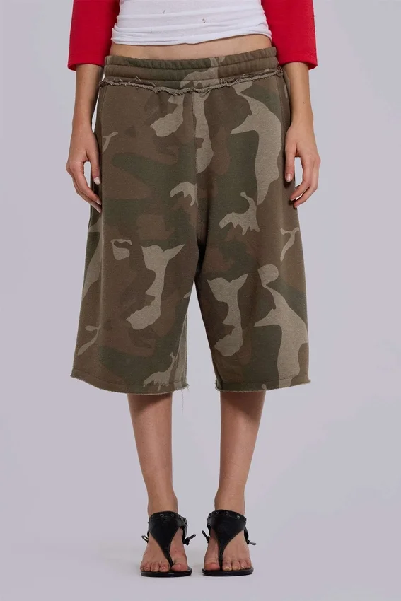 Camo Monster Joggers Shorts