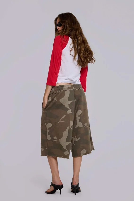Camo Monster Joggers Shorts