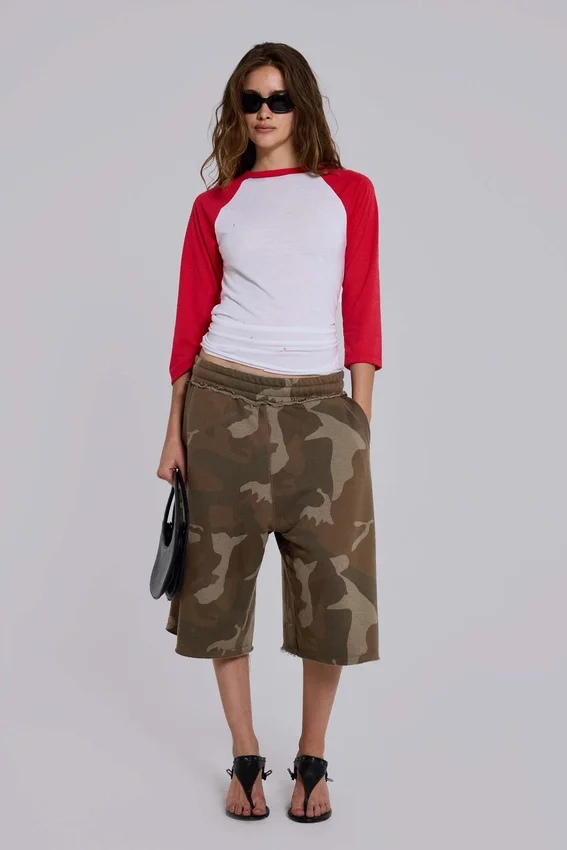 Camo Monster Joggers Shorts