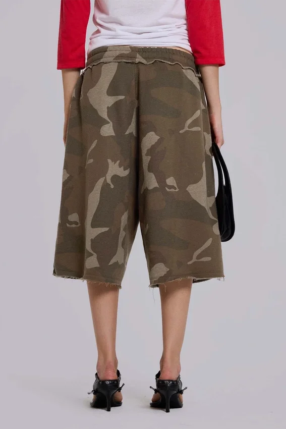 Camo Monster Joggers Shorts
