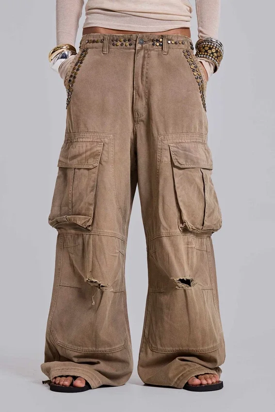 Carpenter-Cargo-Hose mit Nieten