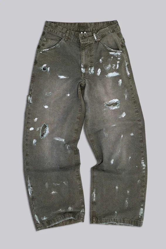 Carpenter-Jeans aus Ripstop in „Painted Khaki“