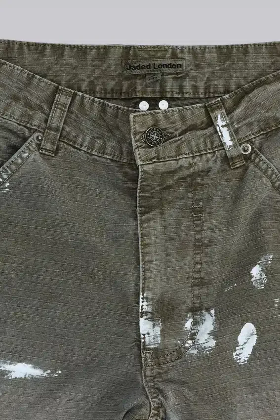 Carpenter-Jeans aus Ripstop in „Painted Khaki“