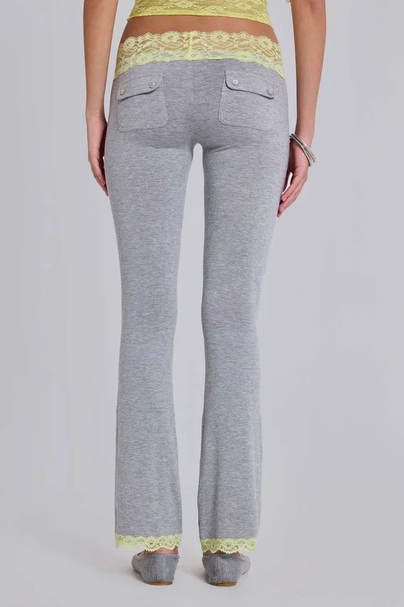 Cassia Lace Jersey-Hose mit Bootcut