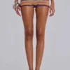 Cata Mini-Shorts mit bunten Streifen