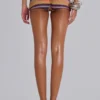 Cata Mini-Shorts mit bunten Streifen
