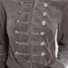 Cavalier Military-Velours-Hoodie