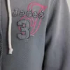 Cleo Graphic Zip-Through-Hoodie