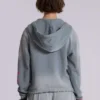Cleo Graphic Zip-Through-Hoodie