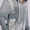 Cleo Graphic Zip-Through-Hoodie