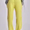 Cleo Jogginghose mit lockerer Bootcut-Passform in Neon