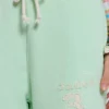 Cleo Slouchy Crop-Jogginghose in Mint