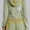Cleo Sunfade Hoodie mit durchgehendem Reißverschluss
