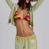 Cleo Sunfade Hoodie mit durchgehendem Reißverschluss