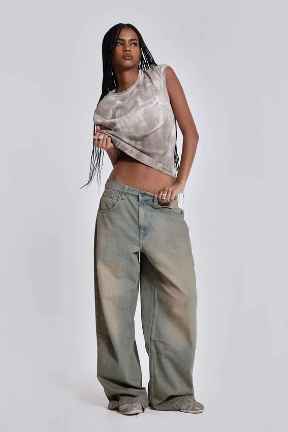 Colossus Fit-Jeans in heller Waschung