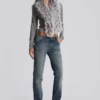 Cooper Bootcut-Jeans in Mittelblau