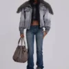 Cooper Bootcut-Jeans in Mittelblau