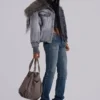 Cooper Bootcut-Jeans in Mittelblau