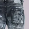Cooper-Jeans mit Pailletten und Bootcut-Schnitt