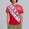 Crest T-Shirt mit V-Ausschnitt