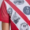 Crest T-Shirt mit V-Ausschnitt