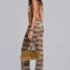 Deva-Strickhose mit Streifenmuster