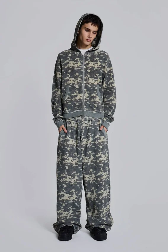 Digi Camo Waffle Hoodie