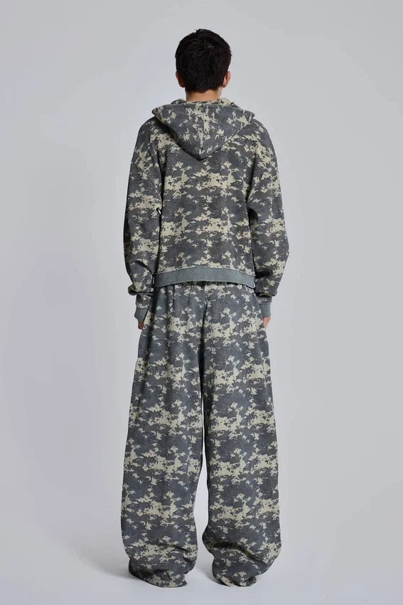 Digi Camo Waffle Hoodie