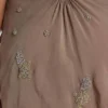 Doure Mini-Kleid mit Verzierungen und rückenfreiem Ausschnitt