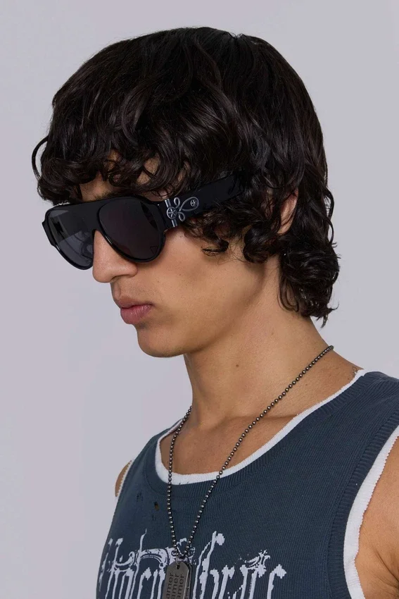 Drummer Aviator-Sonnenbrille
