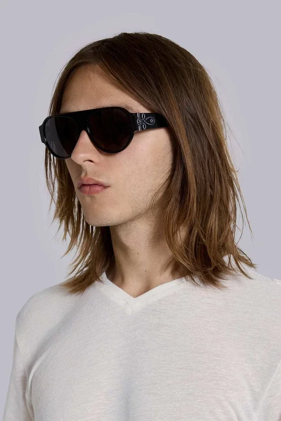 Drummer Aviator-Sonnenbrille