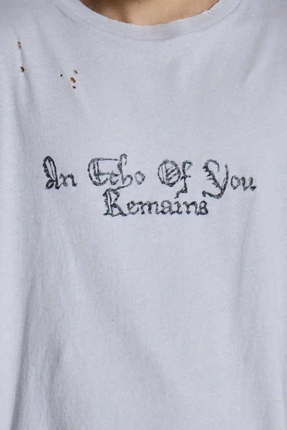 Echo Bitten kurzes T-Shirt