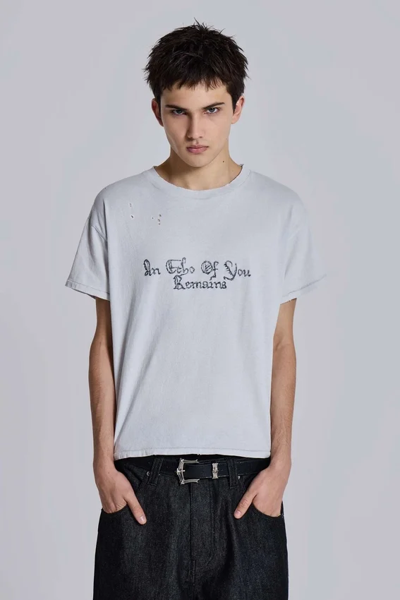 Echo Bitten kurzes T-Shirt