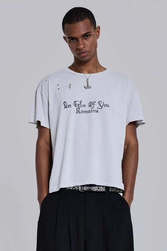 Echo Bitten kurzes T-Shirt