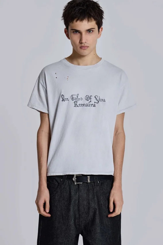 Echo Bitten kurzes T-Shirt
