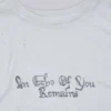 Echo Bitten kurzes T-Shirt