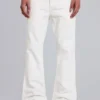 Ecru Jude Bootcut-Jeans