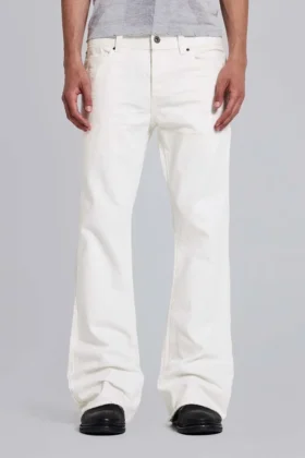 Ecru Jude Bootcut-Jeans