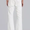 Ecru Jude Bootcut-Jeans