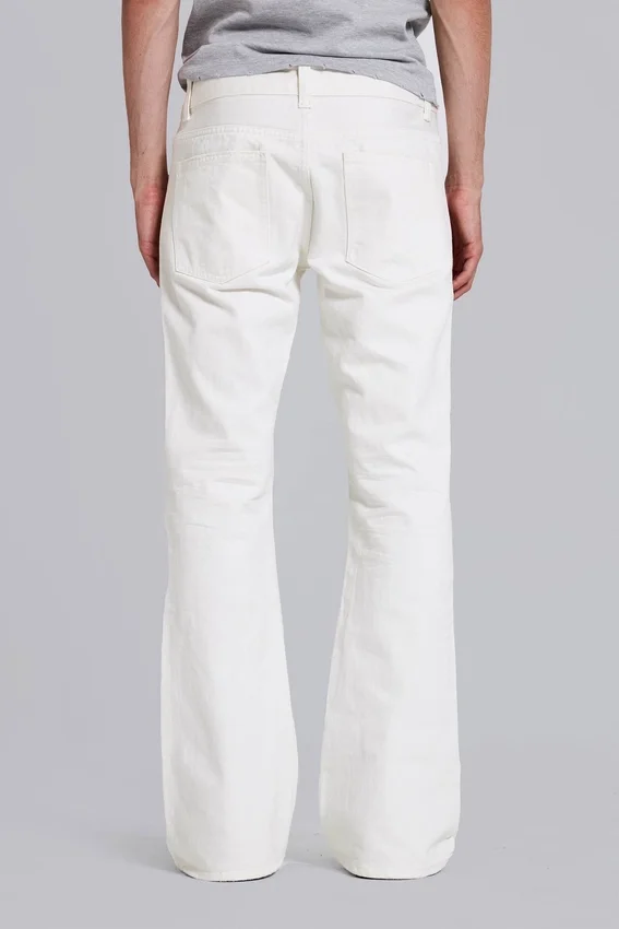 Ecru Jude Bootcut-Jeans