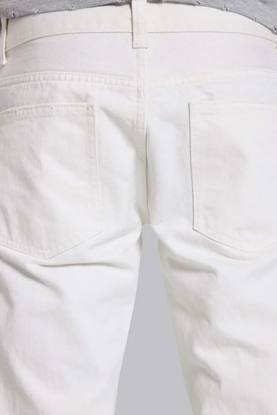 Ecru Jude Bootcut-Jeans
