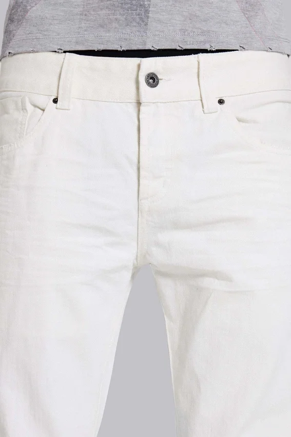 Ecru Jude Bootcut-Jeans