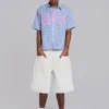 Ecru Paint Colossus Shorts