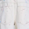 Ecru Paint Colossus Shorts