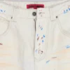 Ecru Paint Colossus Shorts