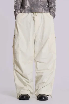 Ecru Parachute Cargo-Hose