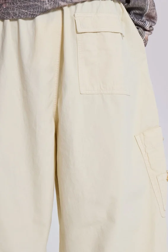 Ecru Parachute Cargo-Hose