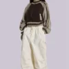 Ecru Parachute Cargo-Hose