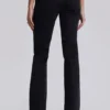 Einfarbige schwarze Thirteen-Jeans