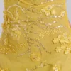 Ellora verziertes Minikleid in Solar